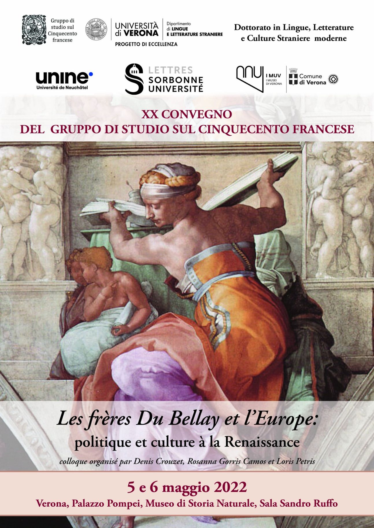 Les frères Du Bellay & l’Europe : politique et culture à la Renaissance