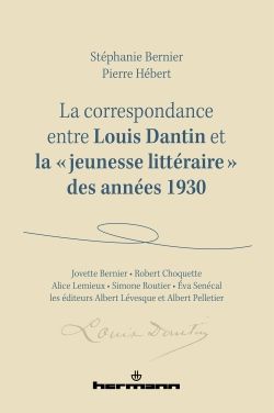 La correspondance entre Louis Dantin et la 