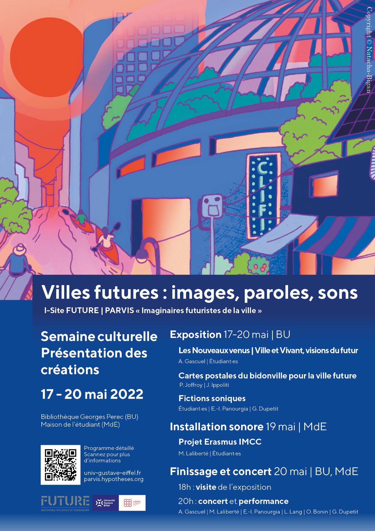 Villes futures : images, paroles, sons