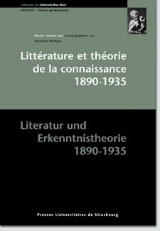 Littérature et théorie de la connaissance 1890-1935