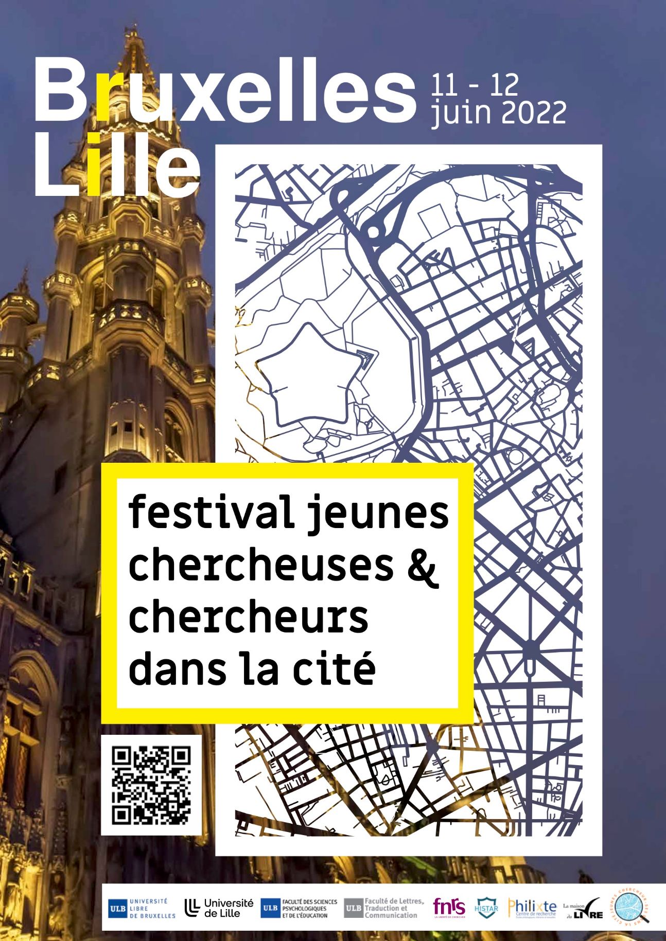 Festival Jeunes Chercheuses et Chercheurs dans la Cité (Bruxelles & Lille)