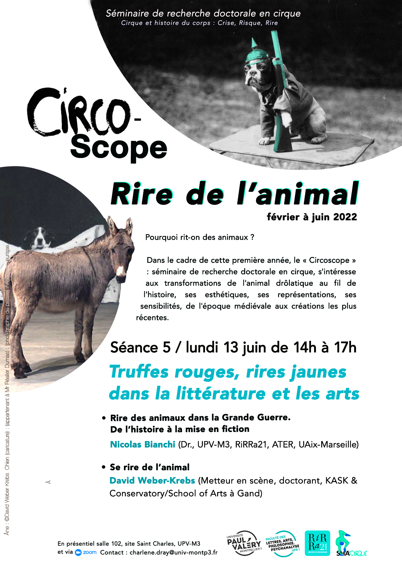 Circoscope : Rire de l'animal (séance 5)