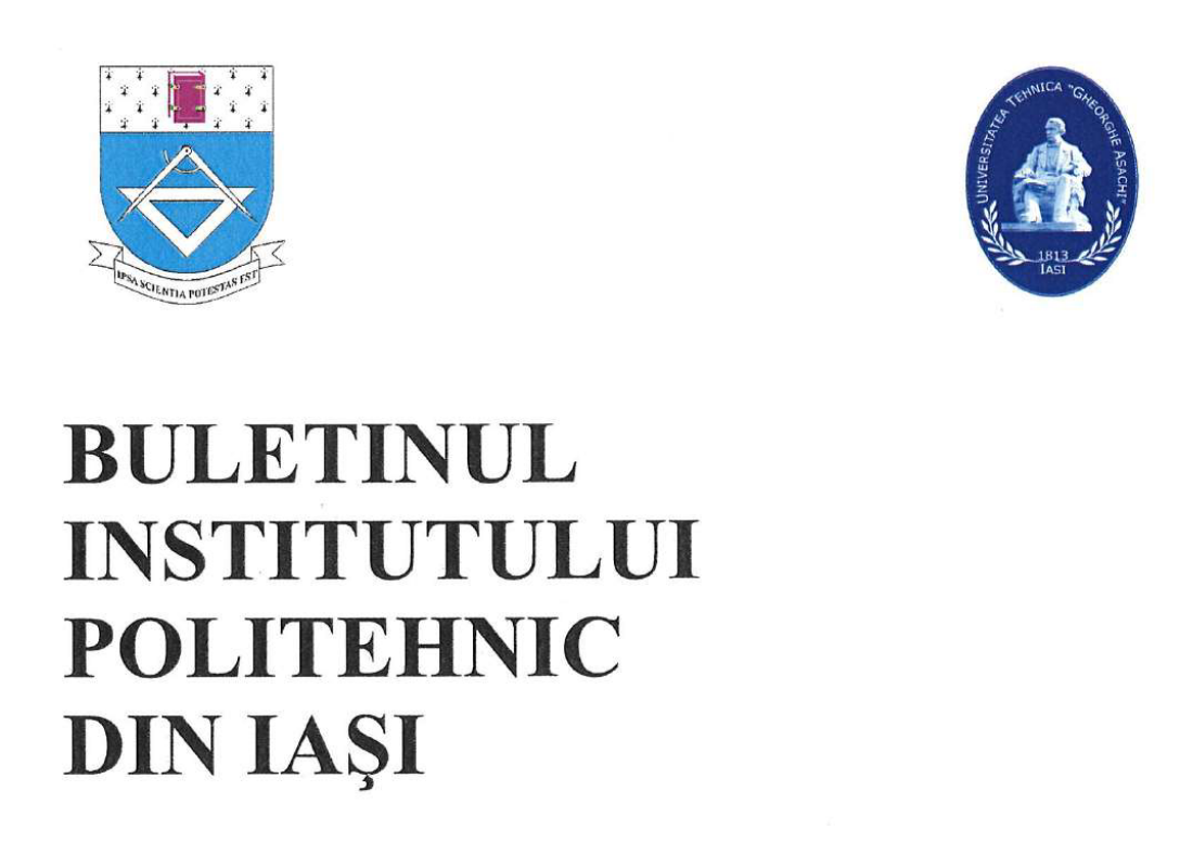 The Bulletin of the Polytechnic Institute of Iași Socio-Humanistic Sciences, no 3-4/2022