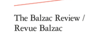 The Balzac Review/Revue Balzac, n° 7/2024 : 