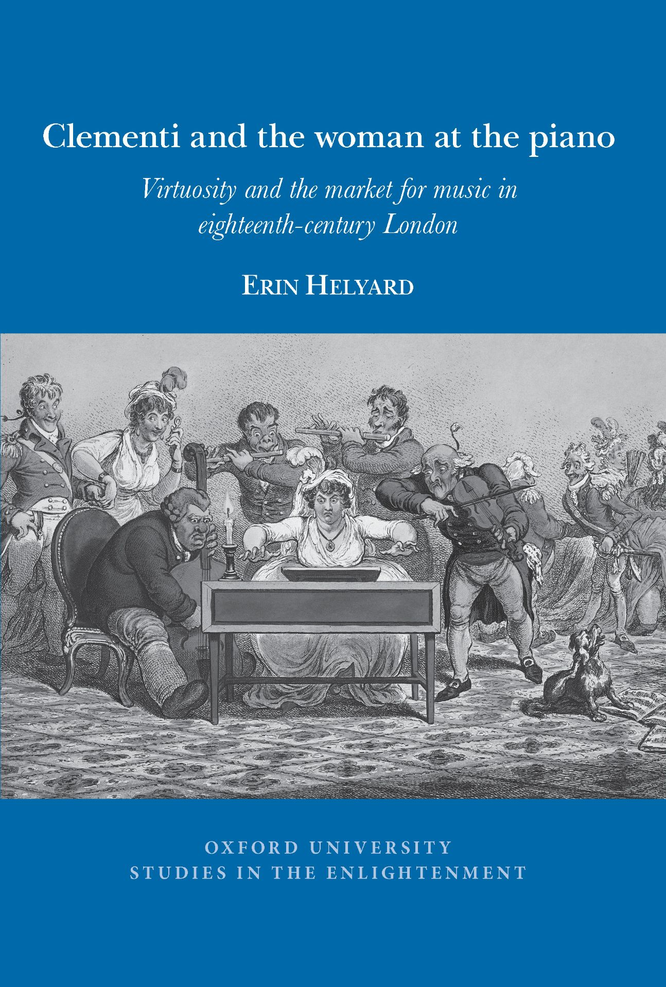 E. Helyard, Clementi and the woman at the piano