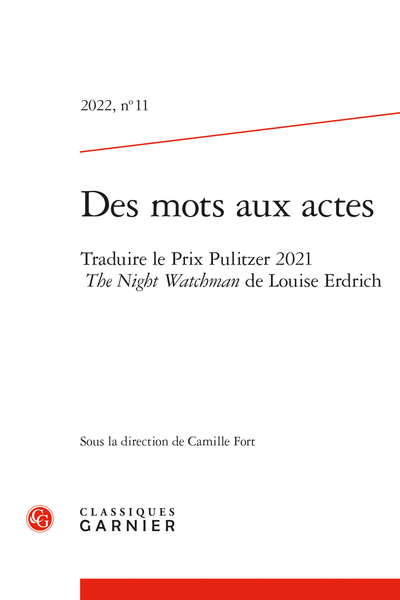 Des mots aux actes, n° 11 :