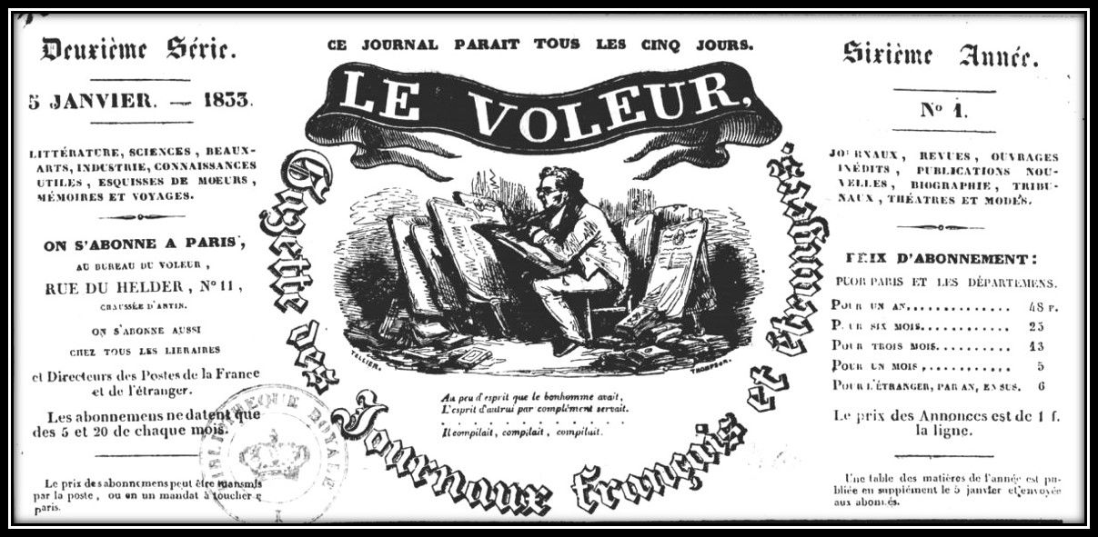 Couper/coller. Le journalisme aux ciseaux du XIXe siècle à Internet (ANR Numapresse, ENS Lyon)