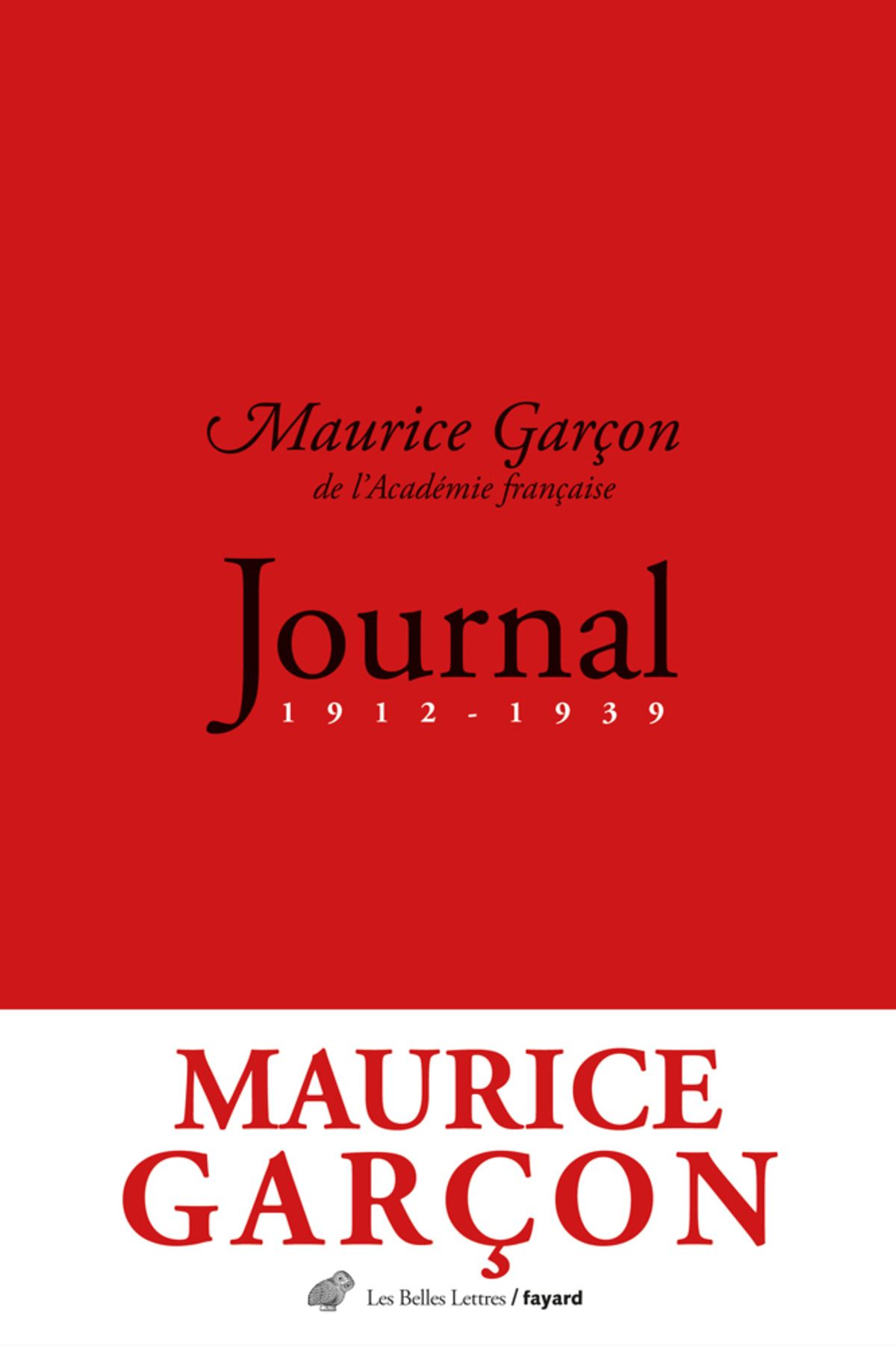 Maurice Garçon, Journal (1912-1939)