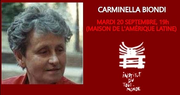 Conférence de Carminella Biondi : « Colonies, traite et esclavage des Noirs dans la presse à la veille de la Révolution » (Institut du Tout-Monde, Paris)