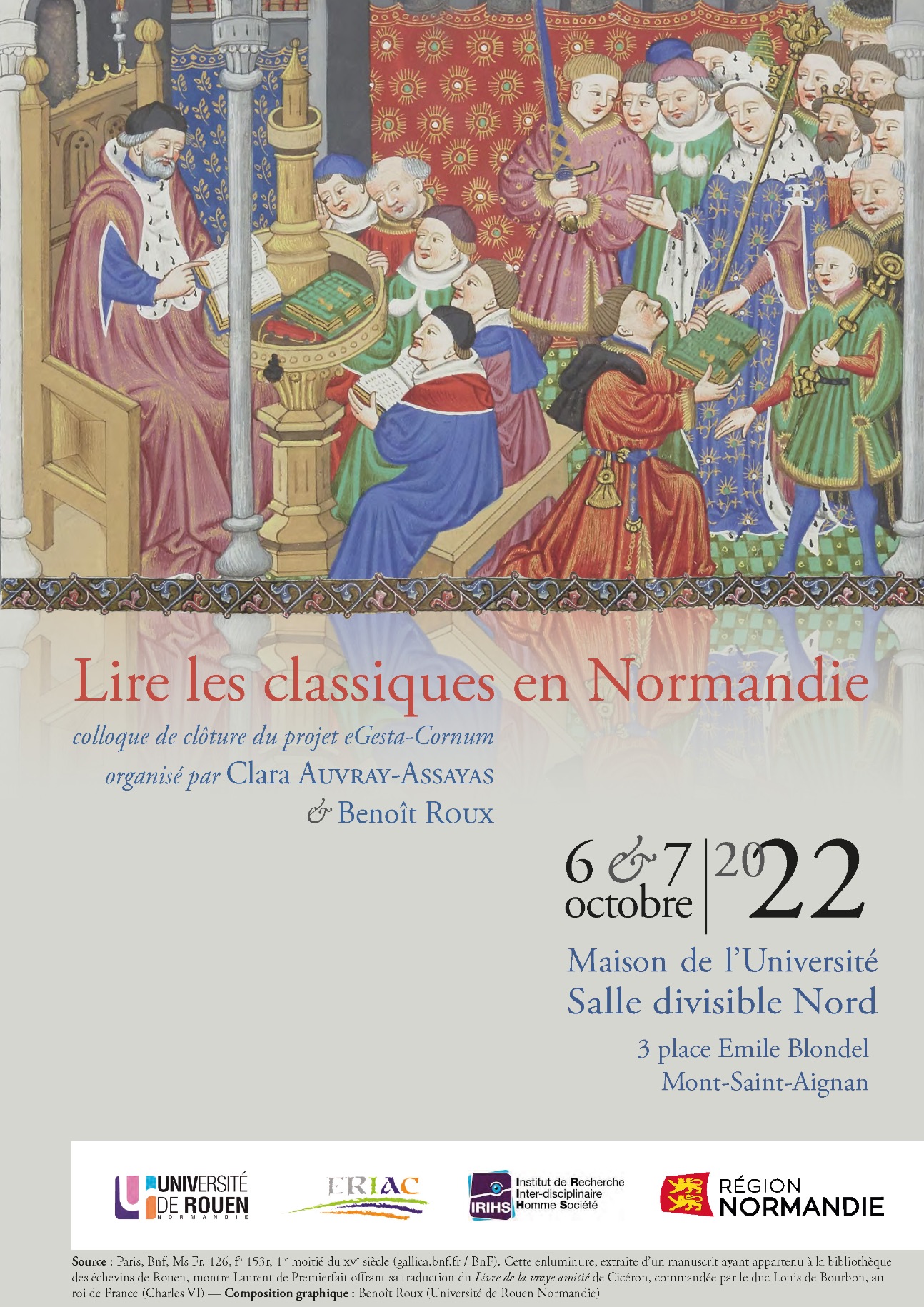 Lire les classiques en Normandie (Rouen)