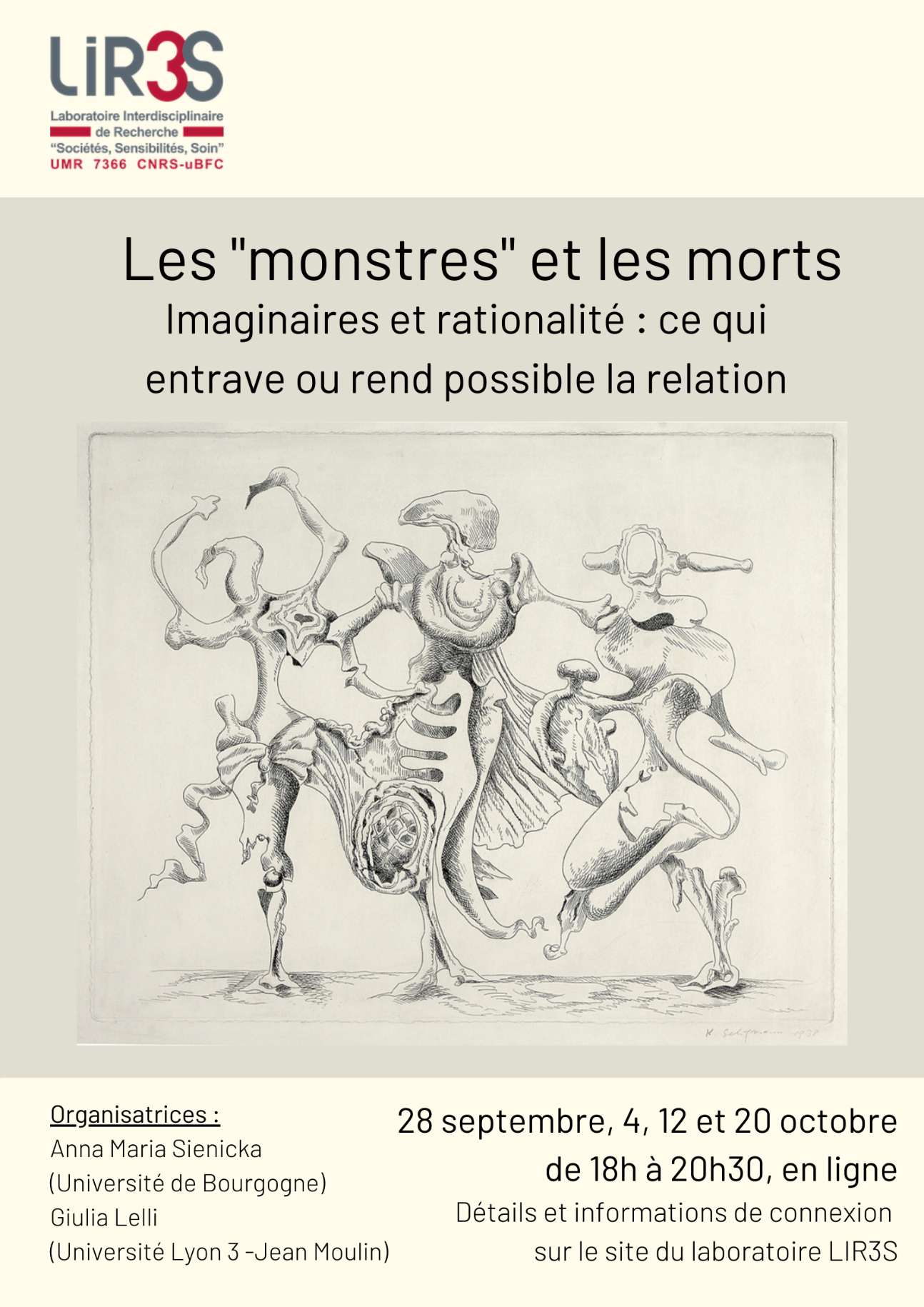 Les “monstres” et les morts. Imaginaires et rationalité : ce qui entrave ou rend possible la relation (en ligne)