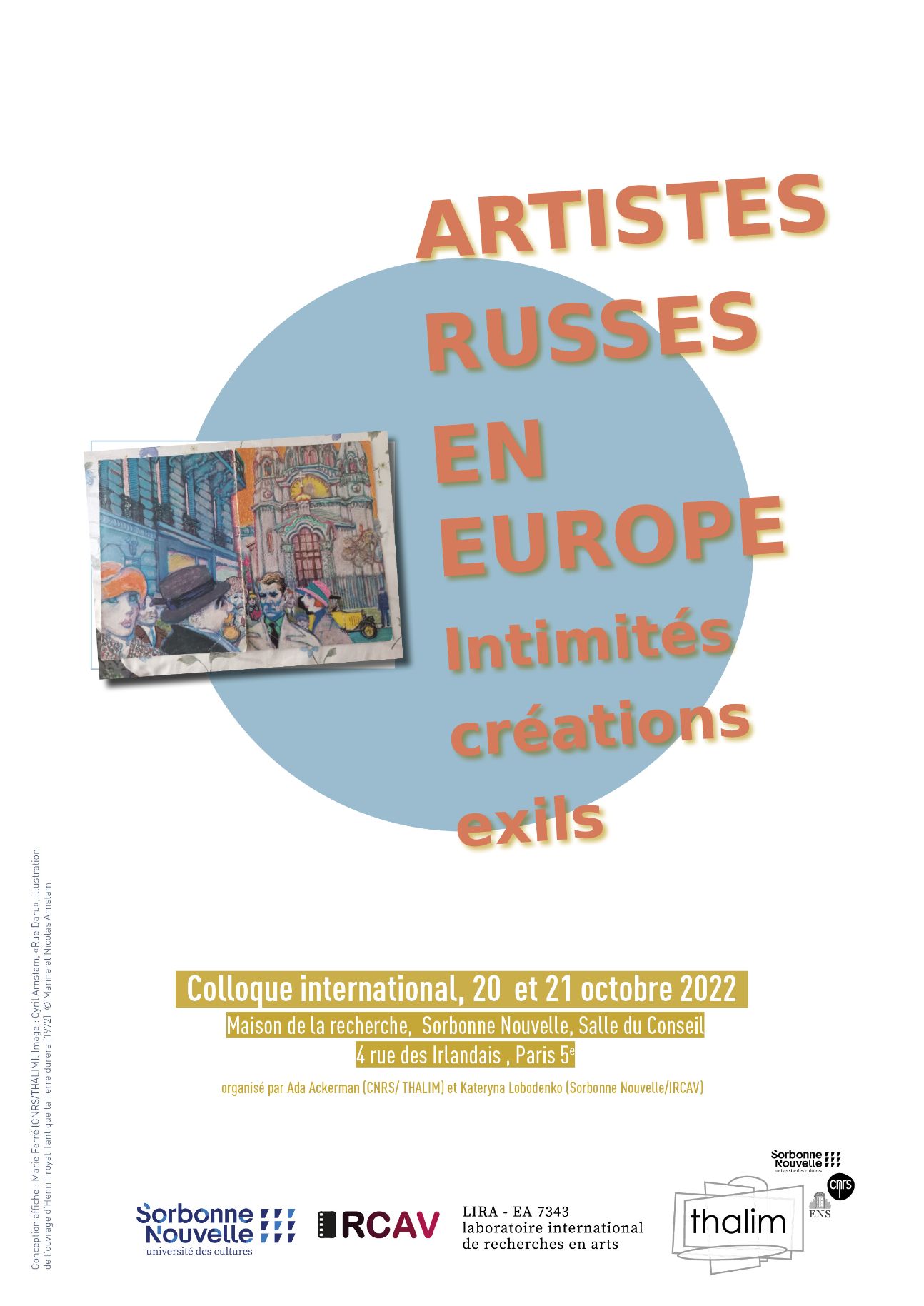 Artistes russes en Europe. Intimités créations exils (Paris)