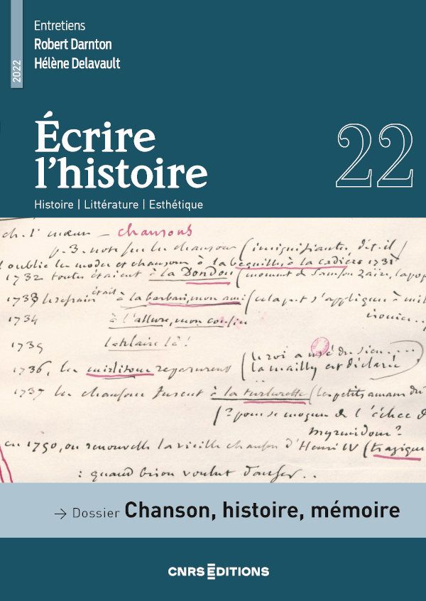 Écrire l’histoire, n° 22: 