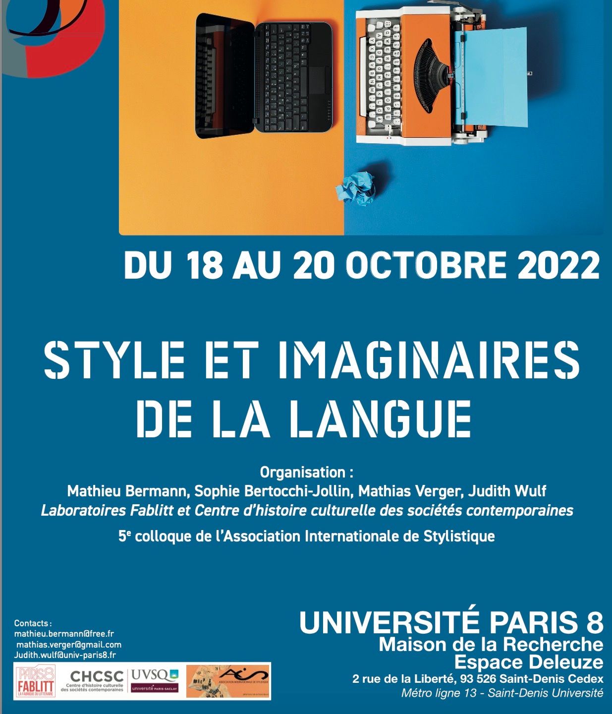 Style et imaginaires de la langue (Université Paris 8)