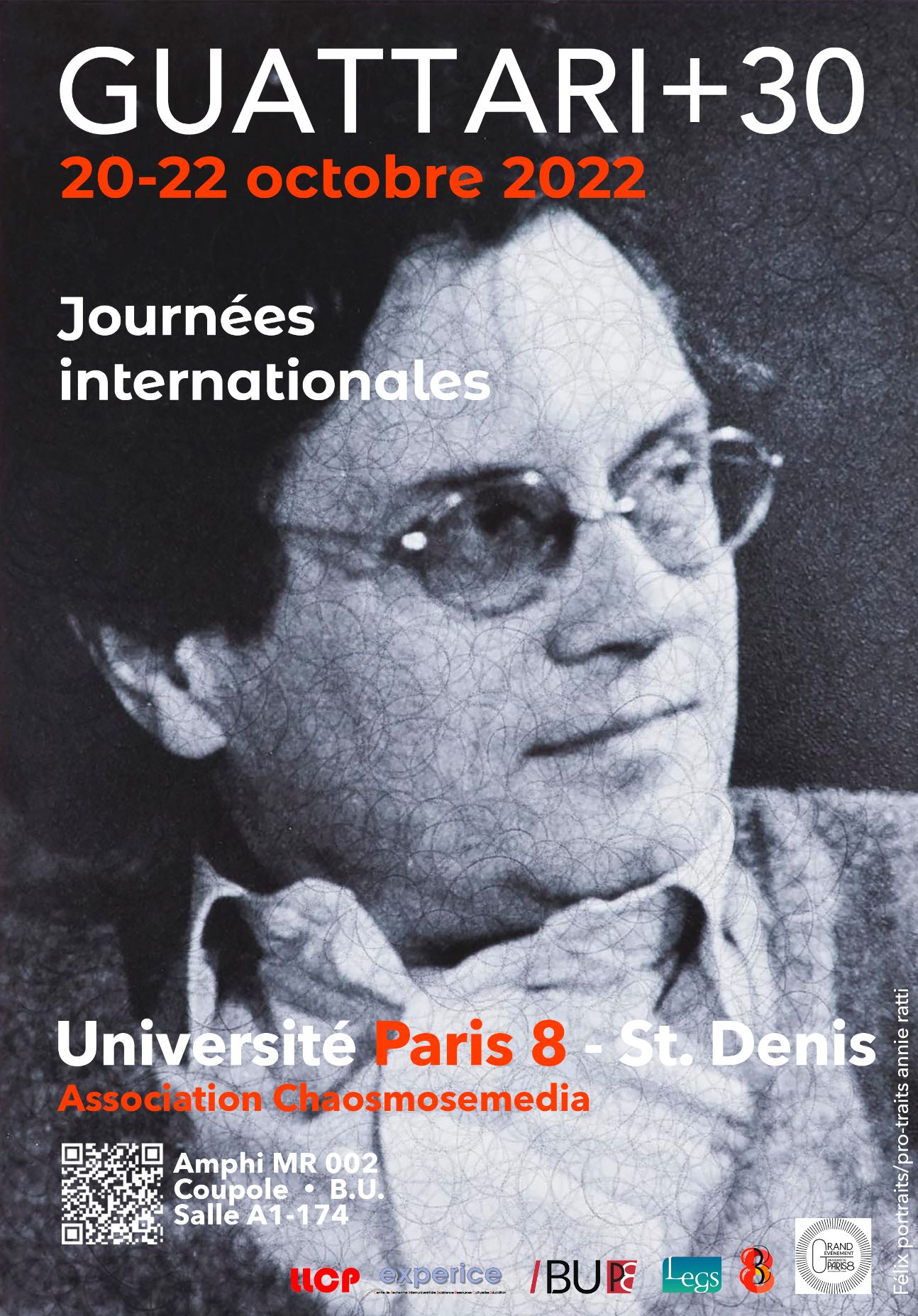 Journées internationales Guattari + 30 (Paris 8 Saint-Denis)