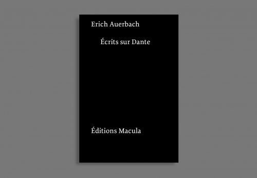 Erich Auerbach, Écrits sur Dante (trad. Diane Meur)
