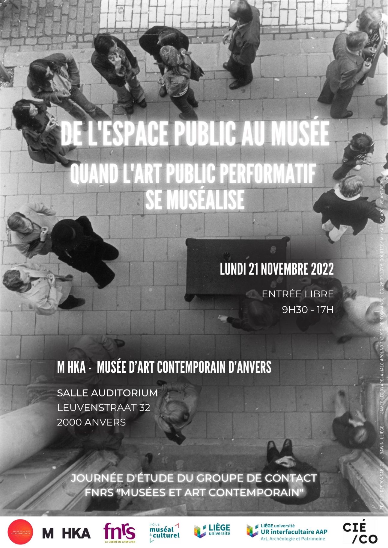 De l'espace public au musée. Quand l'art public performatif se muséalise (Anvers, Belgique)