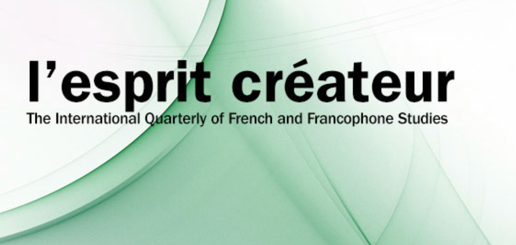 Racial Capitalism in French and Francophone Studies (Special issue of L’Esprit Créateur)