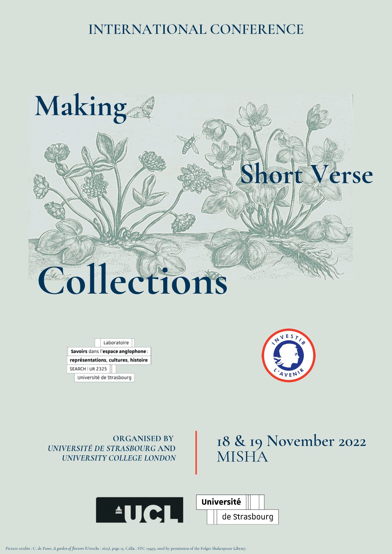 Making Short Verse Collections (Strasbourg / en ligne)