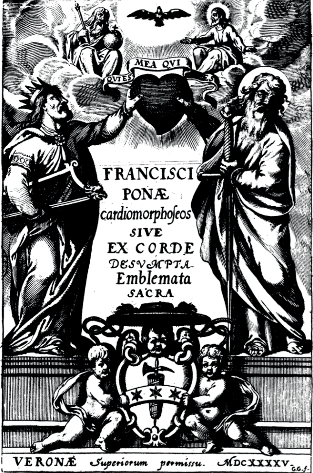 Pona Francesco, Cardiomorphoseos sive ex corde desumpta emblemata sacra, texte traduit, annoté et préfacé par Ilaria Gallinaro