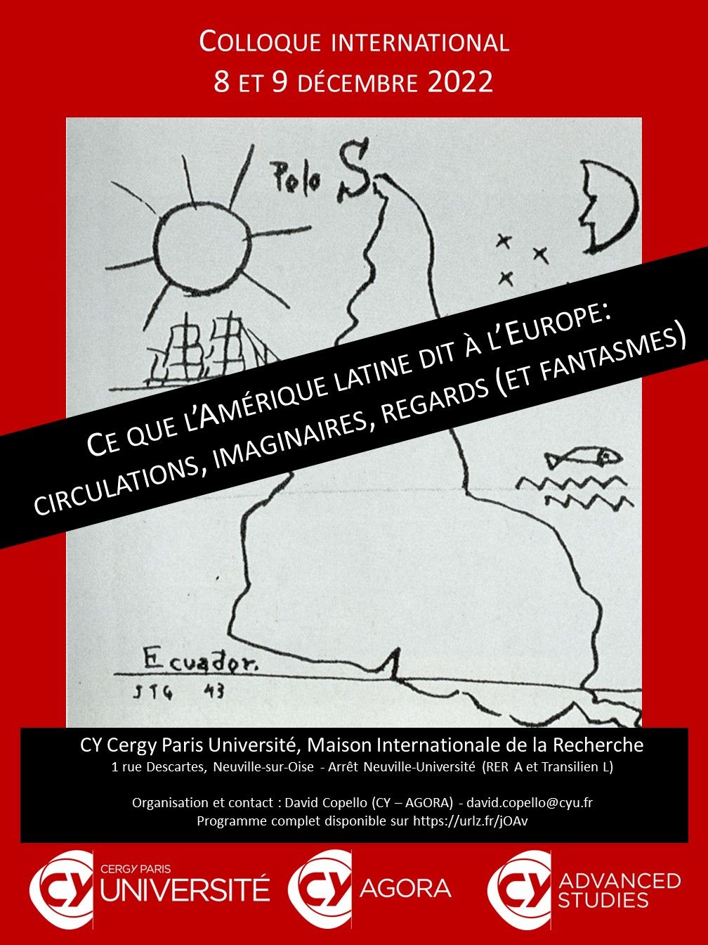 Ce que l'Amérique latine dit à l'Europe : circulations, imaginaires, regards (et fantasmes) (Cergy)