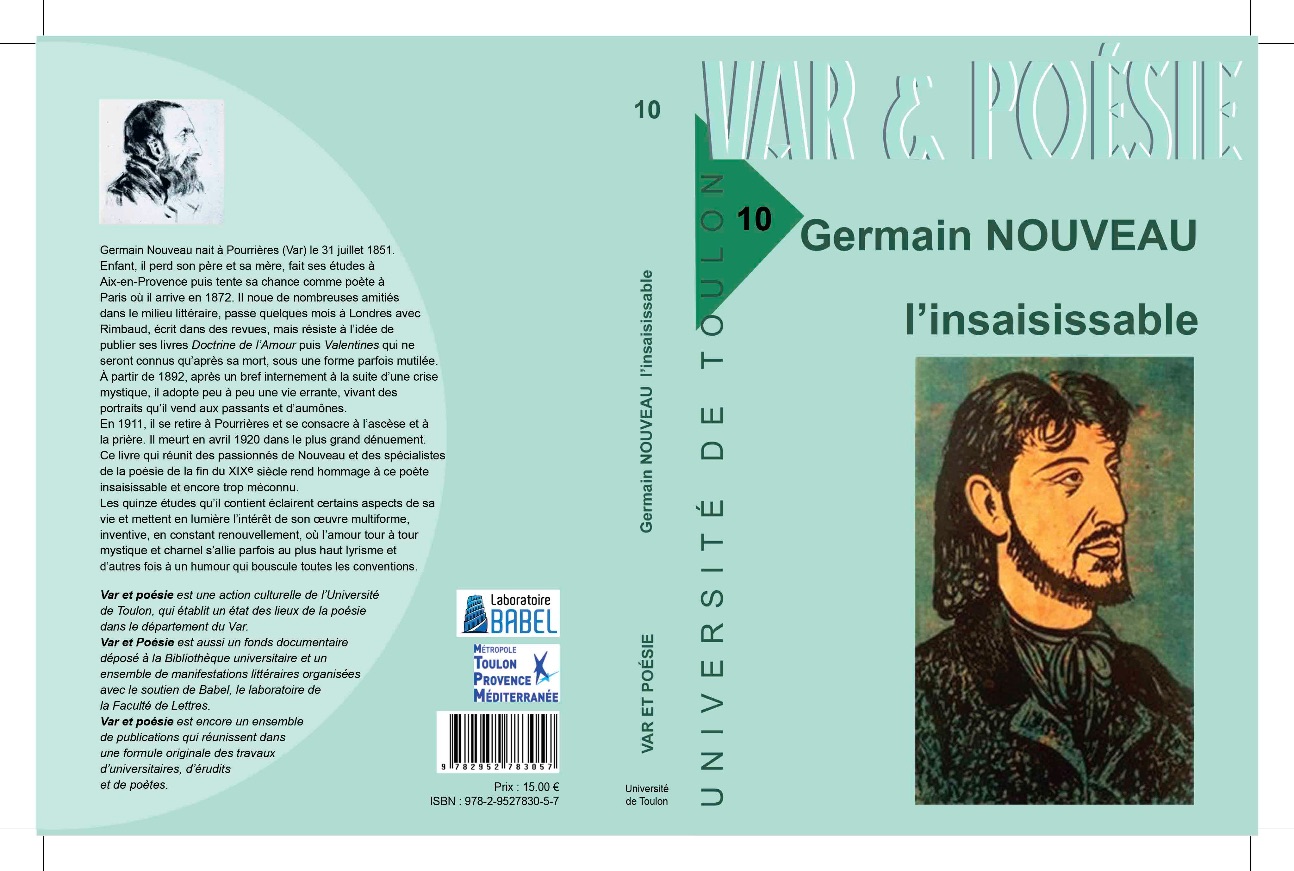 Michèle Monte (dir.), Germain Nouveau l'insaisissable