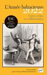 Revue balzacienne, n° 23 :