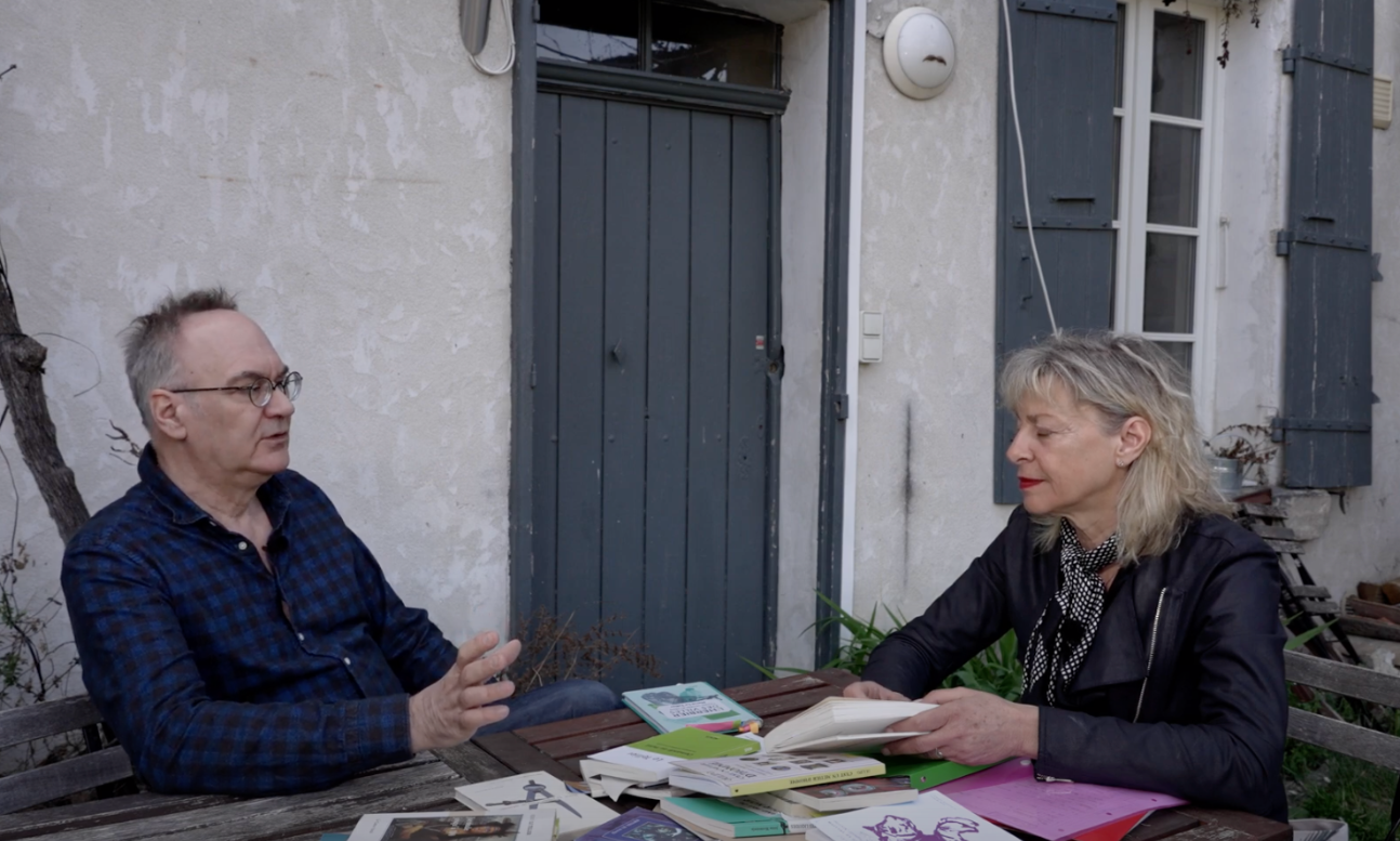 Hervé Le Tellier sans anomalie. Dialogue avec Eliana Vicari (film de B. Cerquiglini)