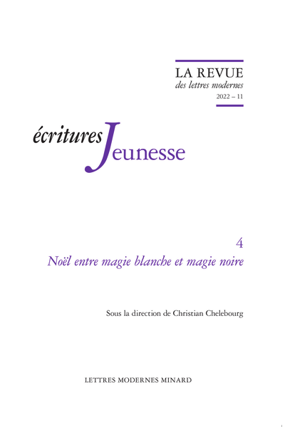 La Revue des lettres modernes, n° 12, 2022 :