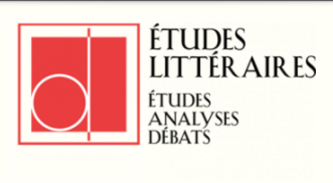 Études littéraires, vol. 51, 2 : 