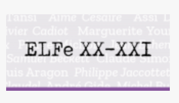 ELFe XX-XXI, n° 10, 2021 :