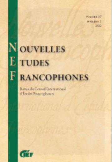 Entre proie et prédateur (revue Nouvelles Études Francophones)