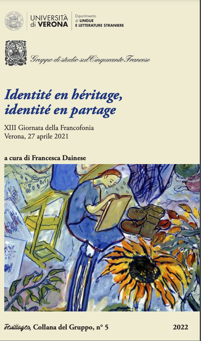 Francesca Dainese (dir.), Identité en héritage, identité en partage (Feuillages n° 5, 2022)