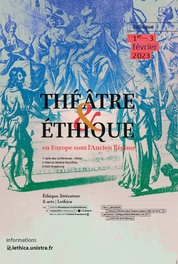 Théâtre et éthique en Europe sous l'Ancien Régime (Strasbourg)