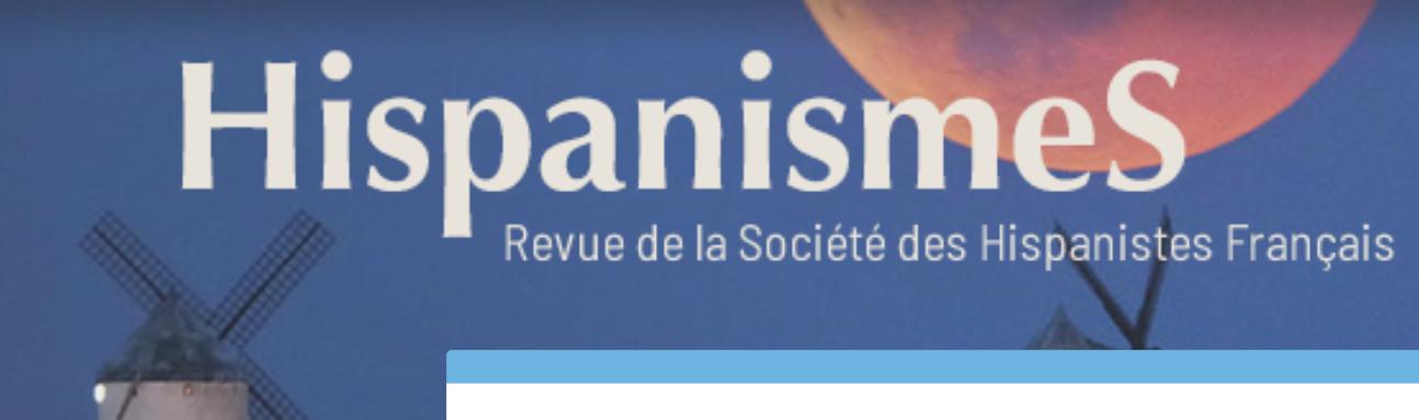 HispanismeS, n° 20 :