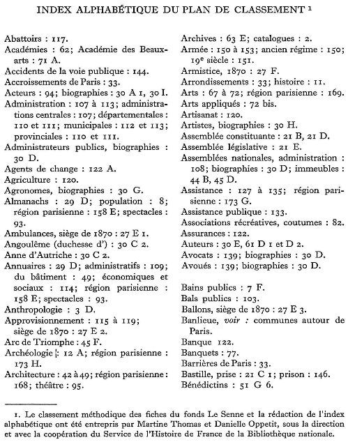 L'index, créativité d'une pratique de lecture (Sorbonne nouvelle)