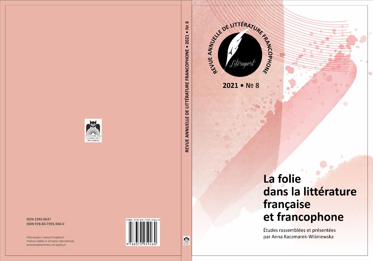 Literaport. Revue annuelle de littérature francophone, n° 10 (2023) :