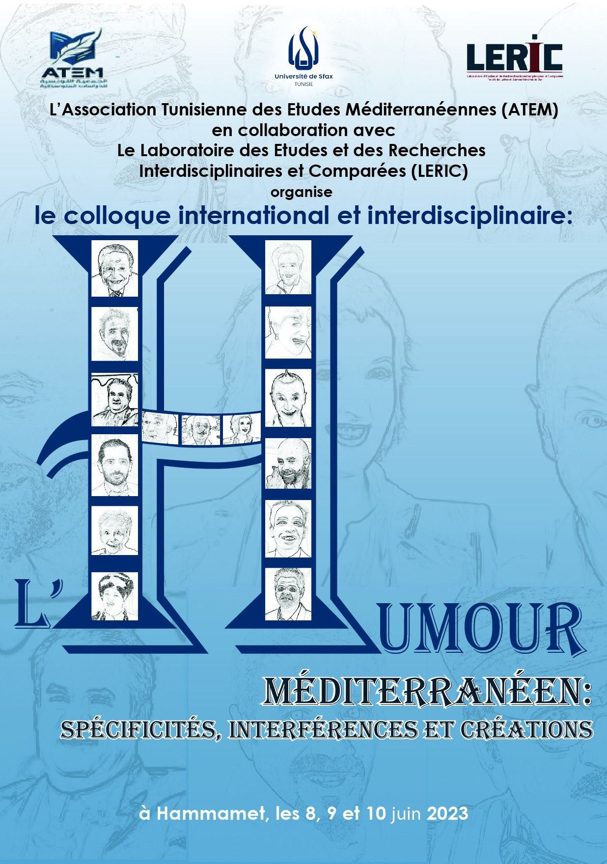 L'humour méditerranéen: spécificités, interférences et créations (Hammamet, Tunisie)