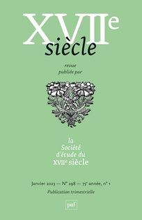 XVIIe siècle, n° 298 :