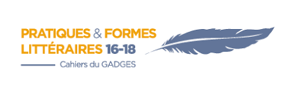 Pratiques et formes littéraires 16-18, n° 19 :
