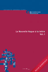 Recherches & Travaux, n° 101 :