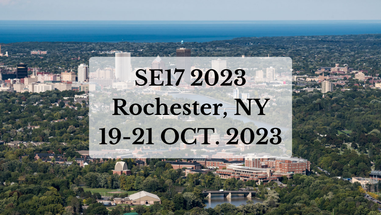 42e congrès international annuel de la SE17 / SE17 42nd Annual International Conference (Rochester, NY, USA)