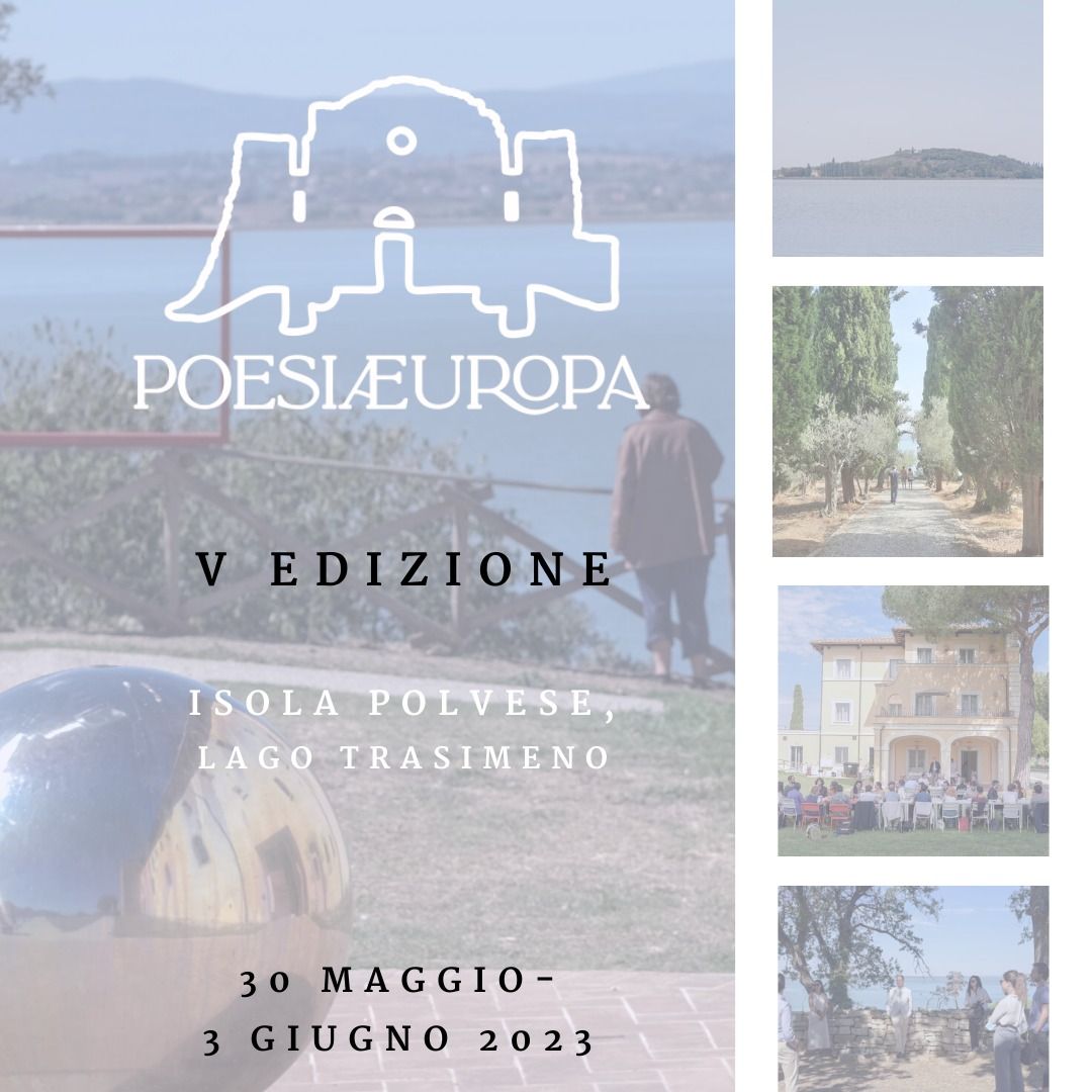 Poesiæuropa 2023. Call for fellowship applications (Italy)