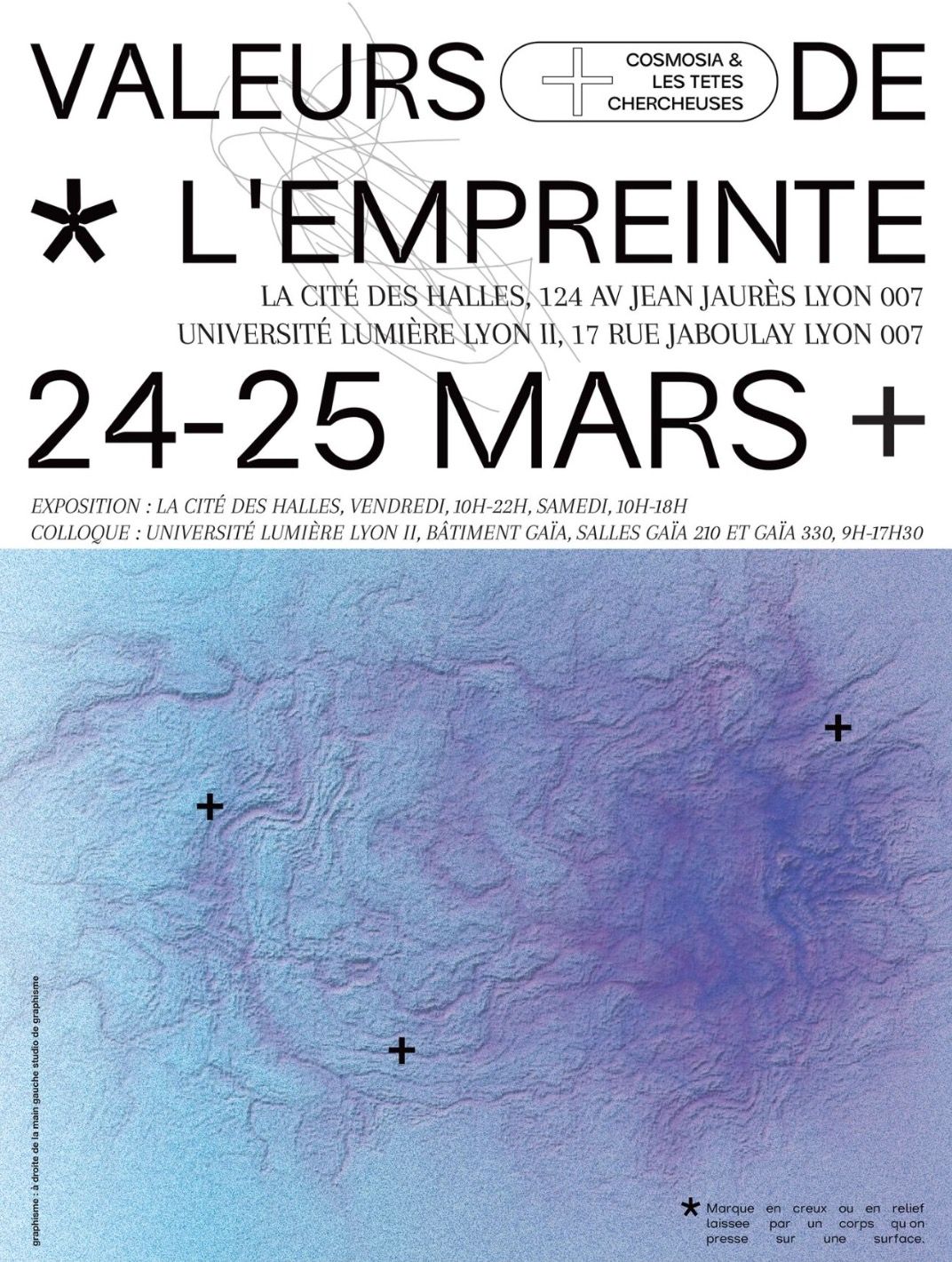 Valeurs de l'empreinte (Lyon)