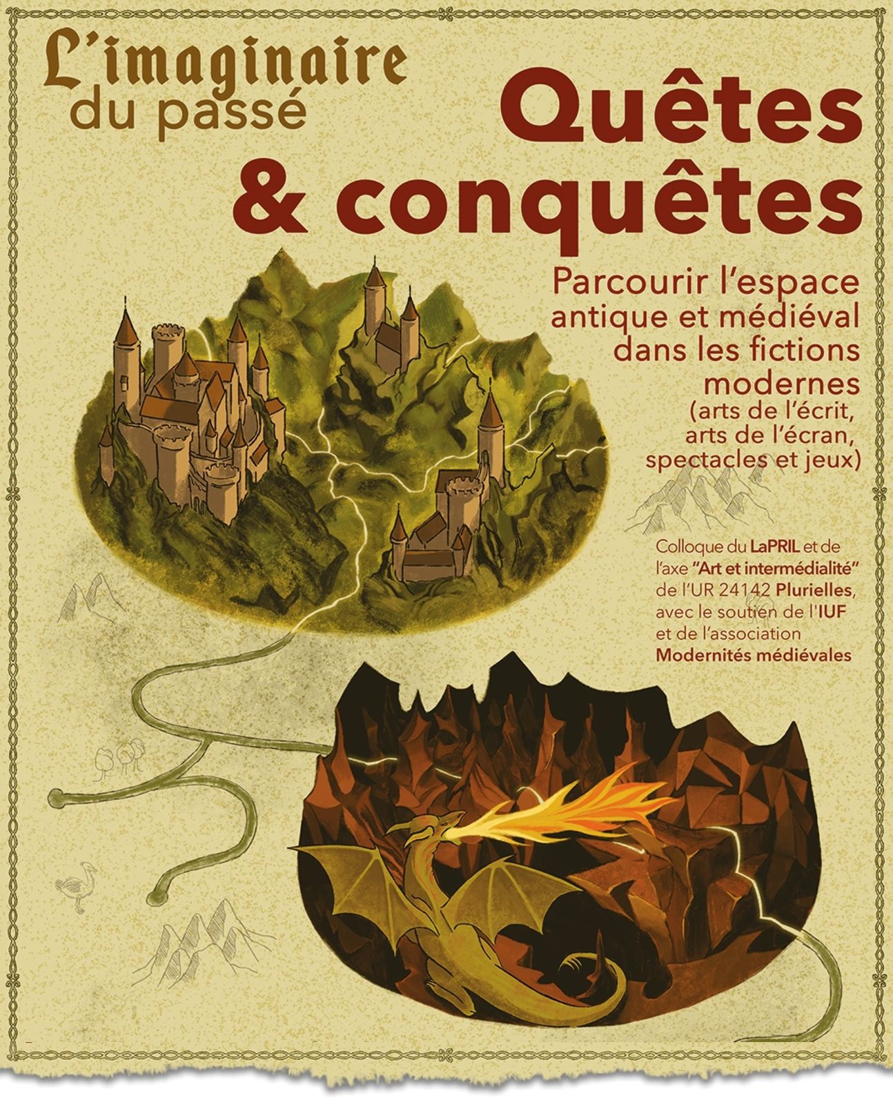Quêtes et conquêtes. Parcourir l’espace antique et médiéval dans les fictions modernes (Université Bordeaux Montaigne)