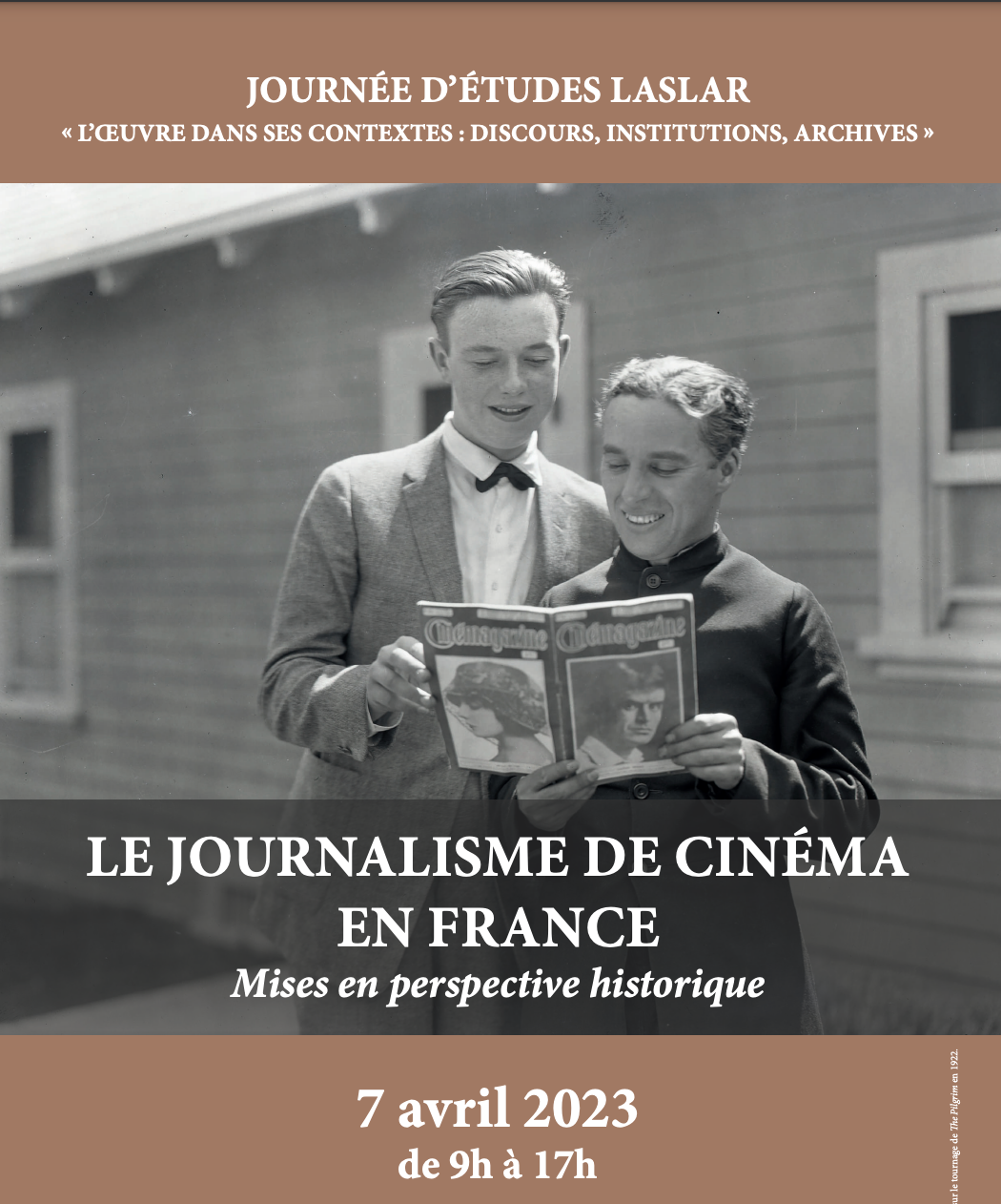 Le journalisme de cinéma en France : mises en perspective historique (IMEC, abbaye d'Ardenne)