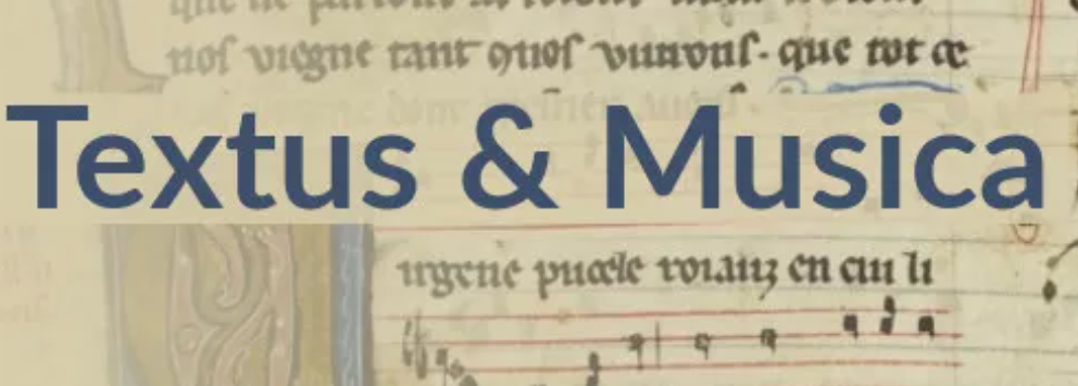 L’édition des corpus chantés du Moyen Âge et de la Renaissance, hier aujourd’hui et demain / L’edizione dei componimenti poetico-musicali del Medioevo e del Rinascimento, ieri, oggi e domani (Poitiers)