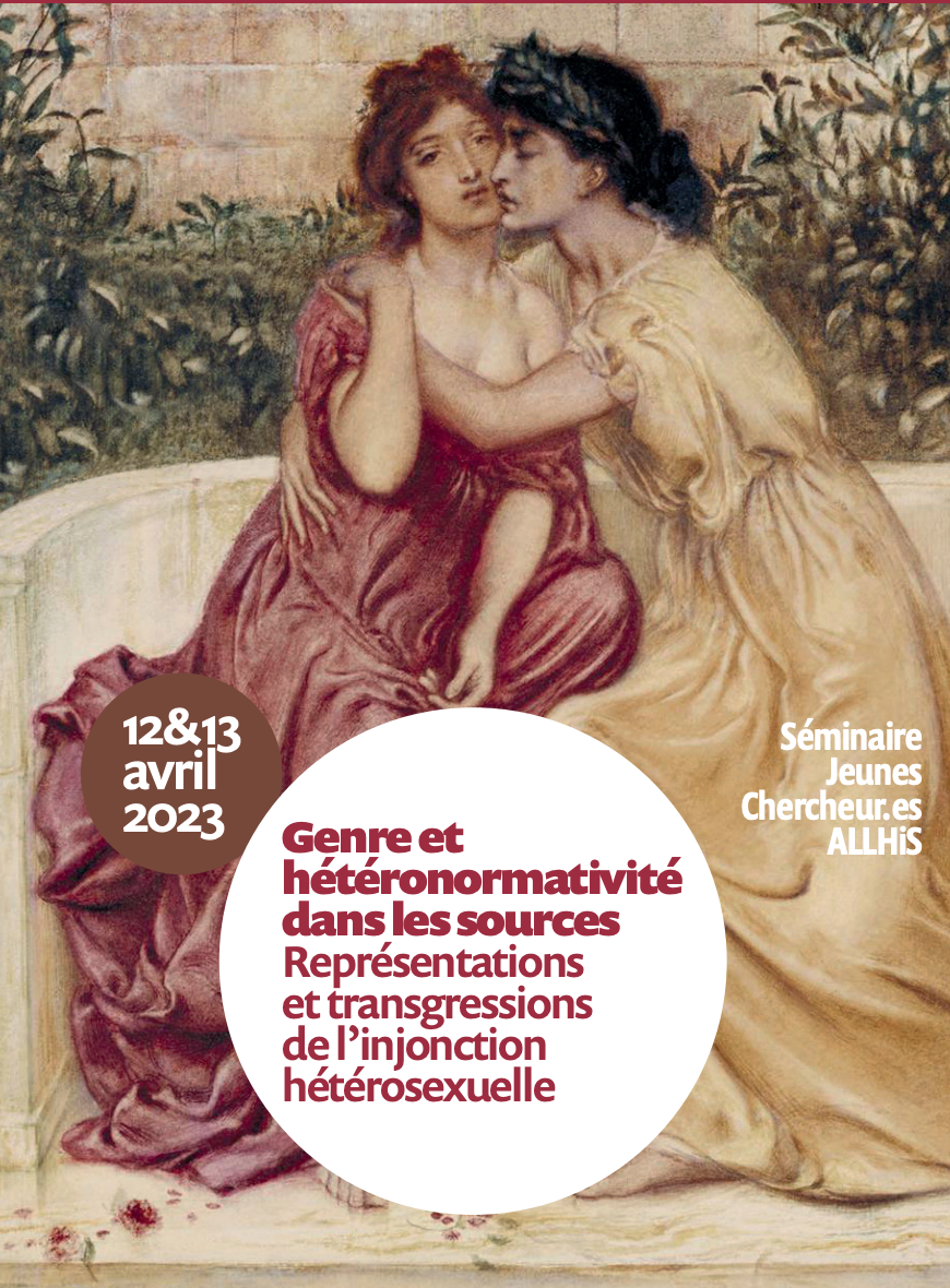 Genre et hétéronormativité dans les sources. Représentations et transgressions de l’injonction hétérosexuelle (Saint-Étienne)