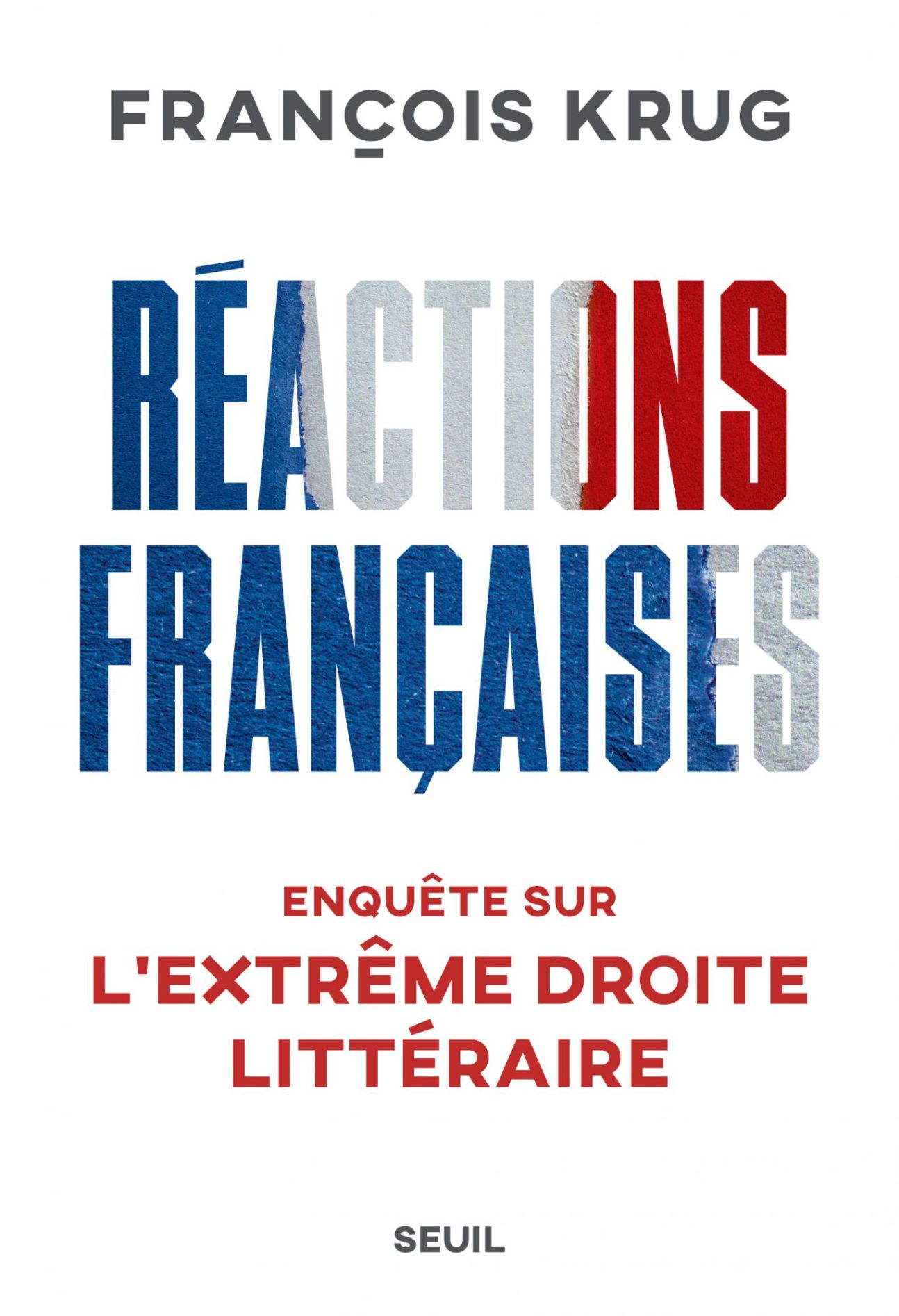 François Krug, Réactions françaises. Enquête sur l'extrême droite littéraire