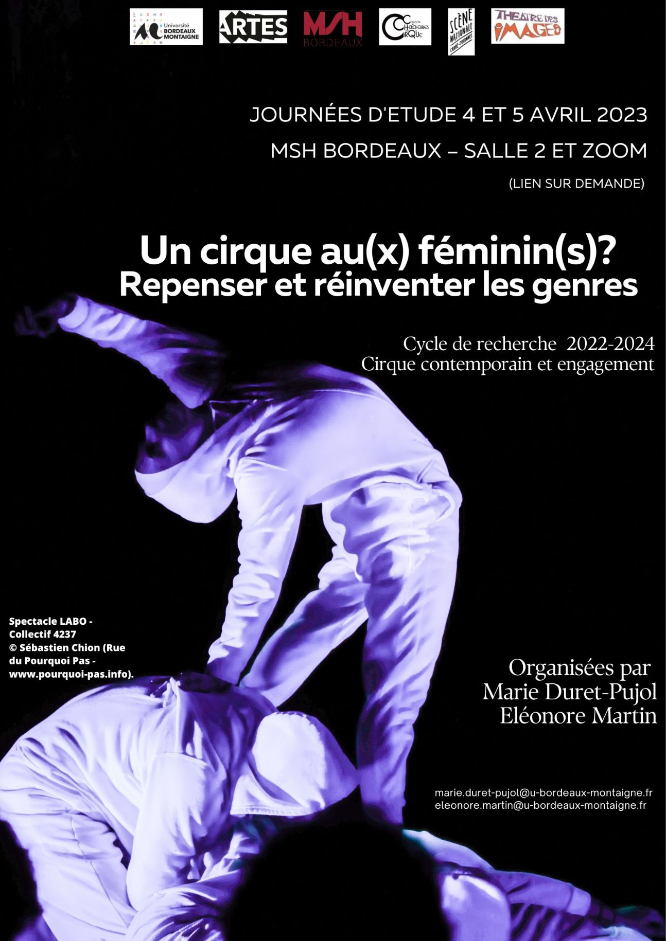 Un cirque au(x) féminin(s) ? Repenser et réinventer les genres (Bordeaux)